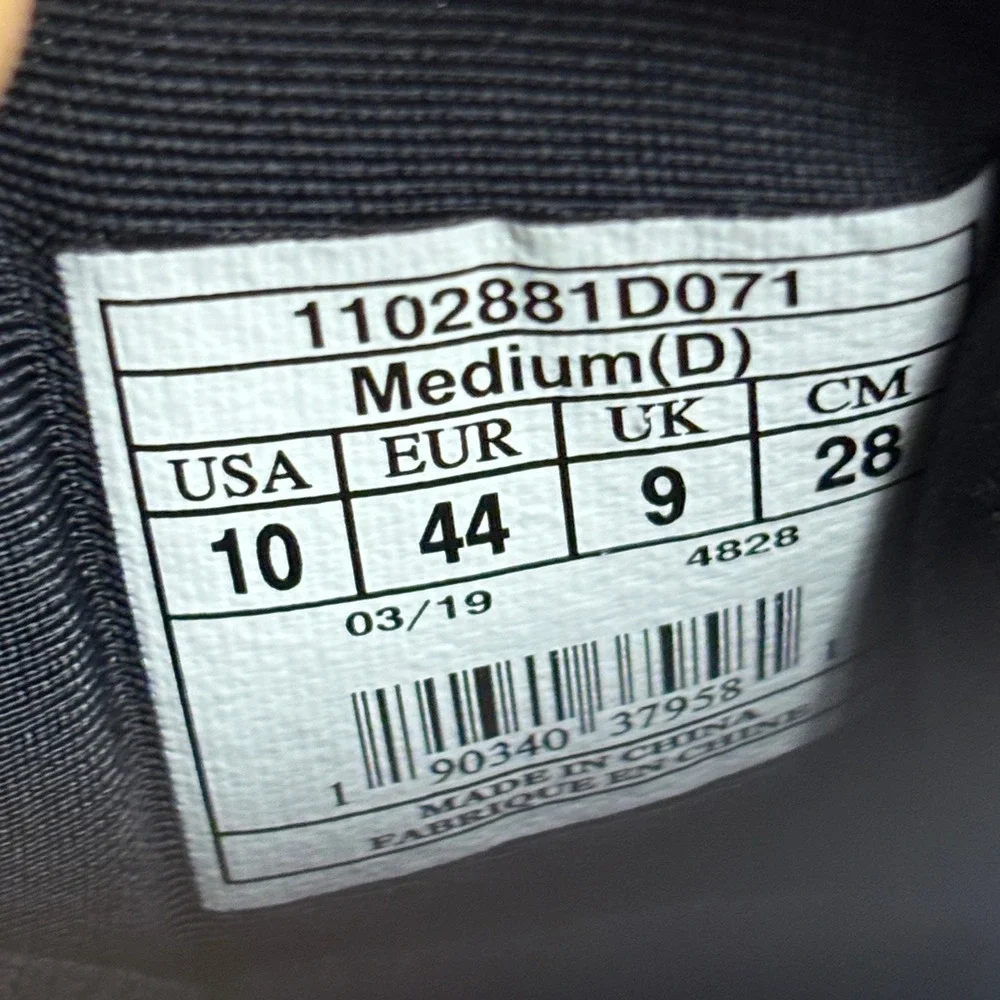 Brooks Ghost 11 Running Cushioned Breathable Triple Black‎ Sneakers Mens Size 10